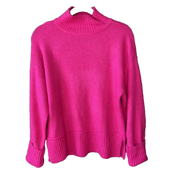 Nine West Sweater Womens Size XS Long Sleeve Pink Relaxed Fit Casual Office Work - Picture 1 of 9
